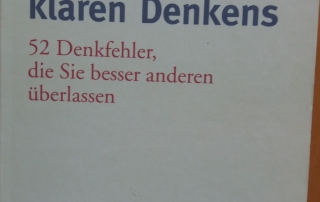 Die Kunst des klaren Denkens